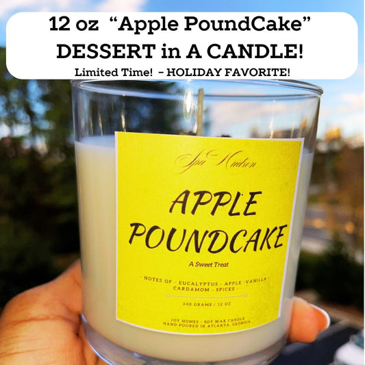 Apple Poundcake {12 oz Candle}